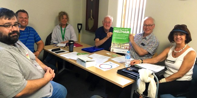 Ask Meltham volunteers