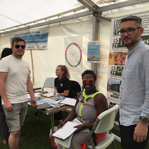 Some of the volunteer team