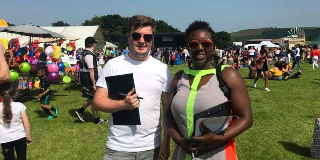 Ashbrow councillors at Deighton Carnival