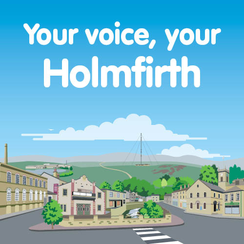 Holmfirth town centre